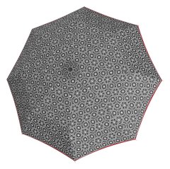 Derby Hit Long AC Triple Florals Black/White/Red