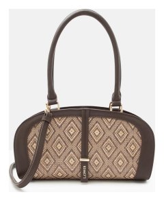 L.Credi Radmila Bowling Bag Chocolate Mix