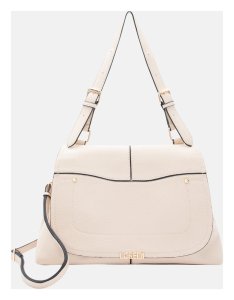 L.Credi Ragda Flap Bag L White Sand