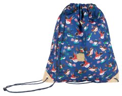 Pick & Pack Gym Bag Birdies Blue