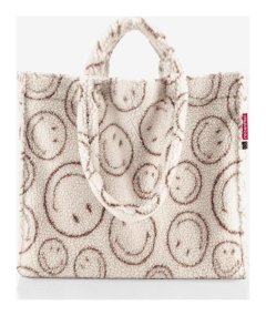 Reisenthel Softshopper Smiley Teddy Chocolate