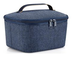 Reisenthel Coolerbag S Pocket Herringbone Dark Blue