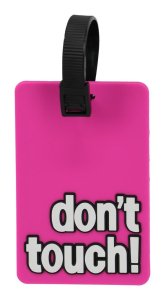 Travelite PVC Luggage Tag Pink