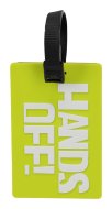Travelite PVC Luggage Tag Lime