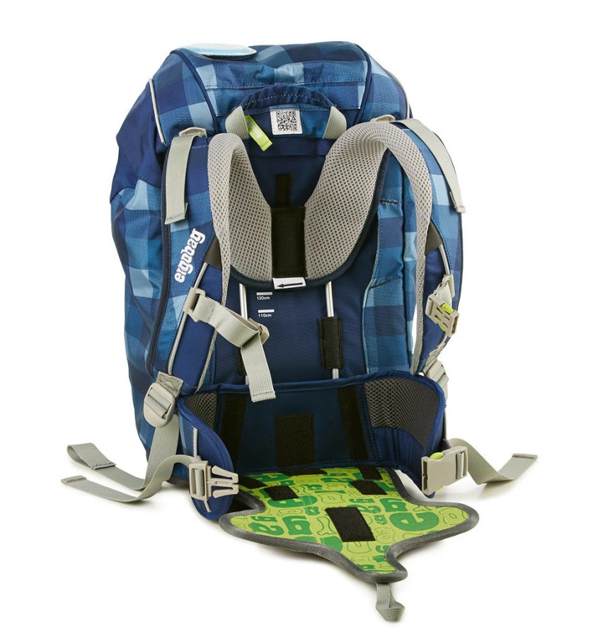 Le système dorsal Ergobag est réglable, tout en étant très robuste.