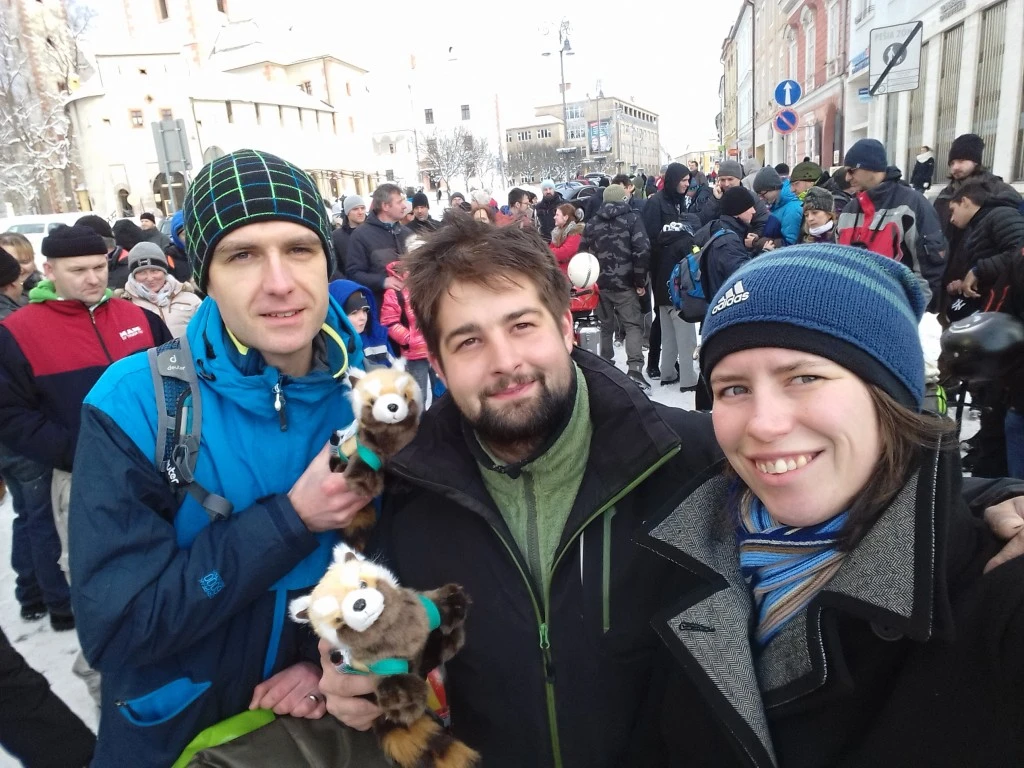 Avec Marek Slobodník