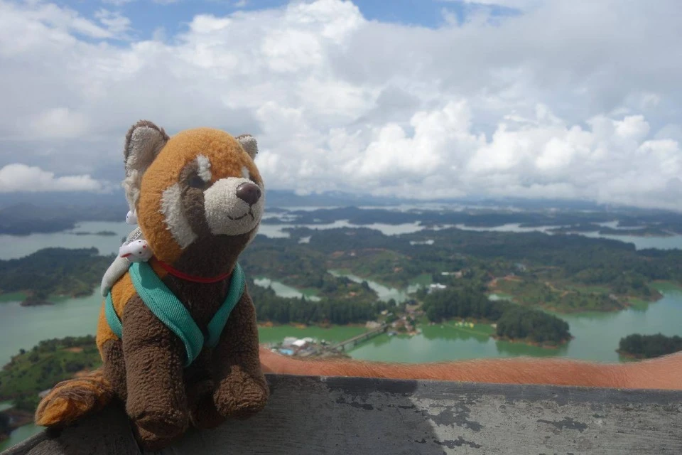 Vue depuis Guatapé