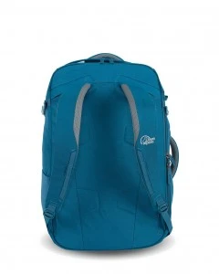 Lowe Alpine AT Carry-On 45 22" Atlantic Blue/Limestone (dos) pp-blue-back-with-straps