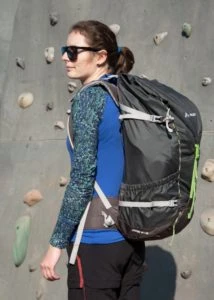 sac à dos Vaude Zerum sur le dos