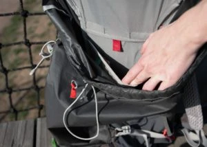 Vaude Zerum 38 - poche pour poche à eau - détail