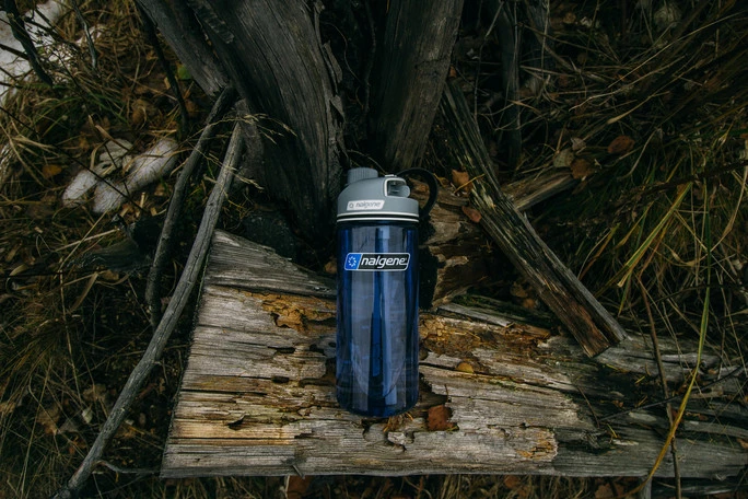 bouteille en tritan bleue Nalgene Multidrink