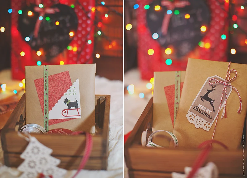 Papier cadeau avec certificat