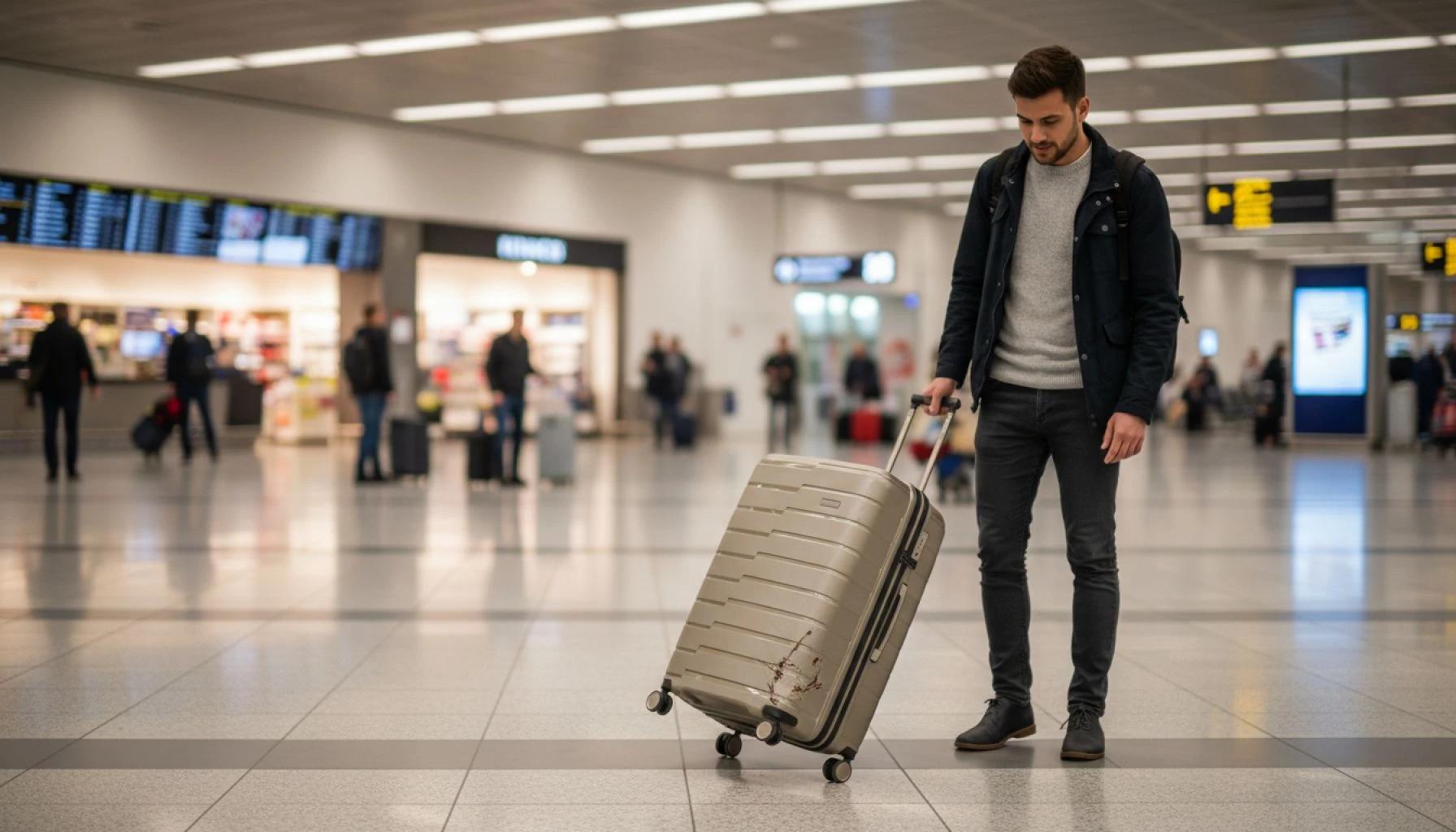 Comment réclamer un bagage endommagé auprès d'une compagnie aérienne