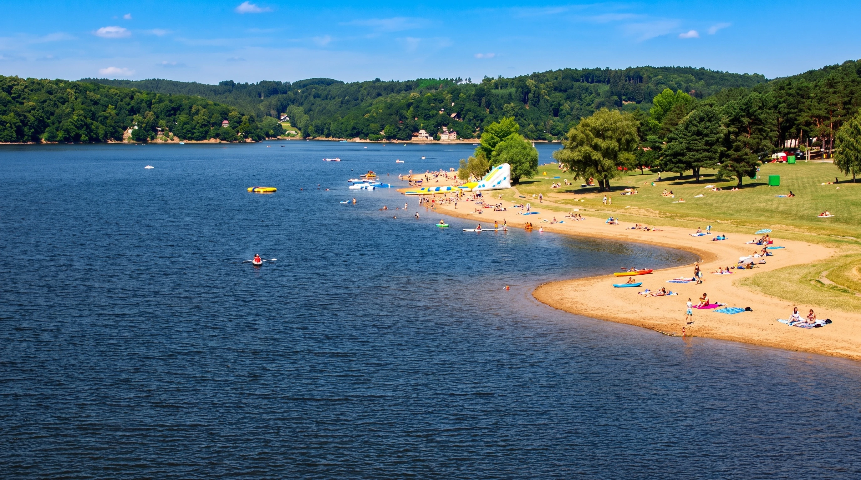Camping Vranovská pláž au bord du barrage de Vranov